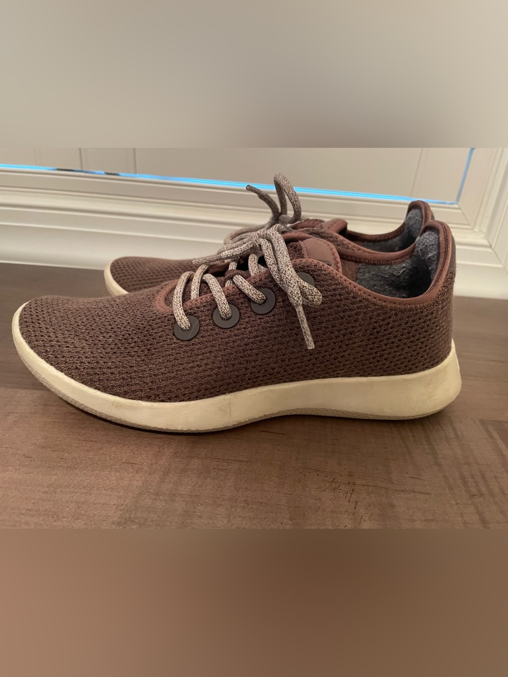 Allbirds Tree Runners Women’s 9 Brown Eucalyptus Fiber Sneakers